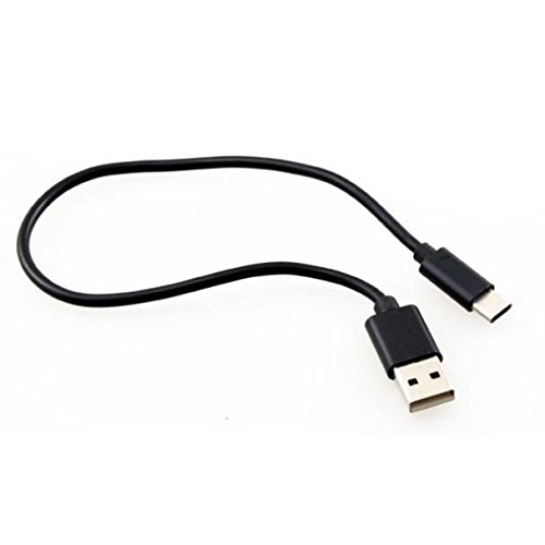 Amazon.com: Black Short 1ft Type-C Cable Rapid Charger Sync USB